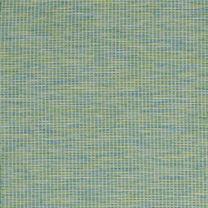 8' Blue Power Loom Runner Rug