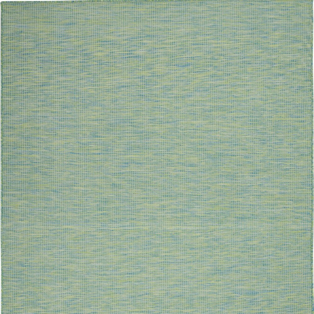 4' X 6' Blue Indoor Outdoor Area Rug