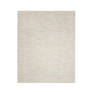 8' X 11' Beige And Ivory Indoor Outdoor Area Rug