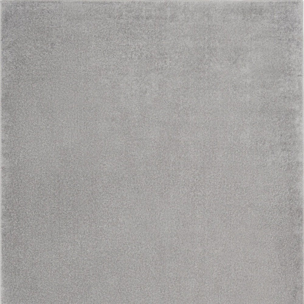 5' X 8' Gray Power Loom Area Rug