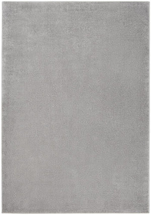5' X 8' Gray Power Loom Area Rug