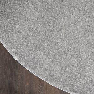 6' X 9' Gray Indoor Outdoor Area Rug