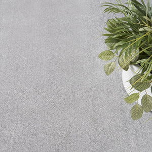 6' X 9' Gray Indoor Outdoor Area Rug