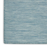 10' Aqua Power Loom Runner Rug