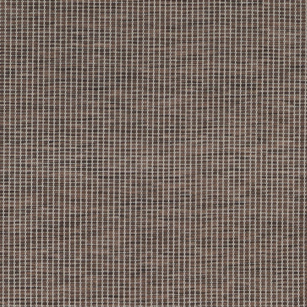 8' Brown Power Loom Runner Rug