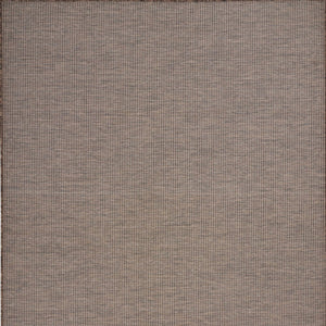 4' X 6' Brown Power Loom Area Rug