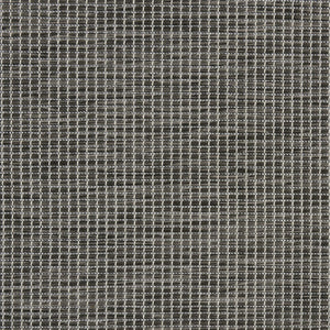 8' Charcoal Round Power Loom Area Rug