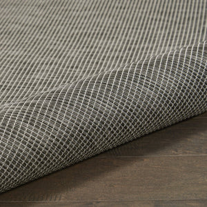 5' X 7' Charcoal Indoor Outdoor Area Rug