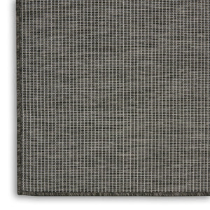 5' X 7' Charcoal Indoor Outdoor Area Rug