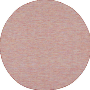 8' Rainbow Round Indoor Outdoor Area Rug