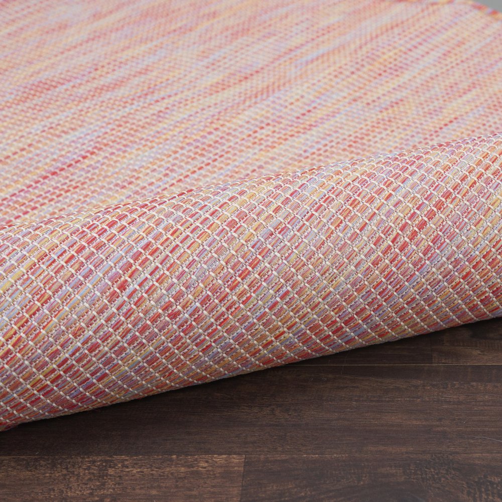 8' Rainbow Round Indoor Outdoor Area Rug