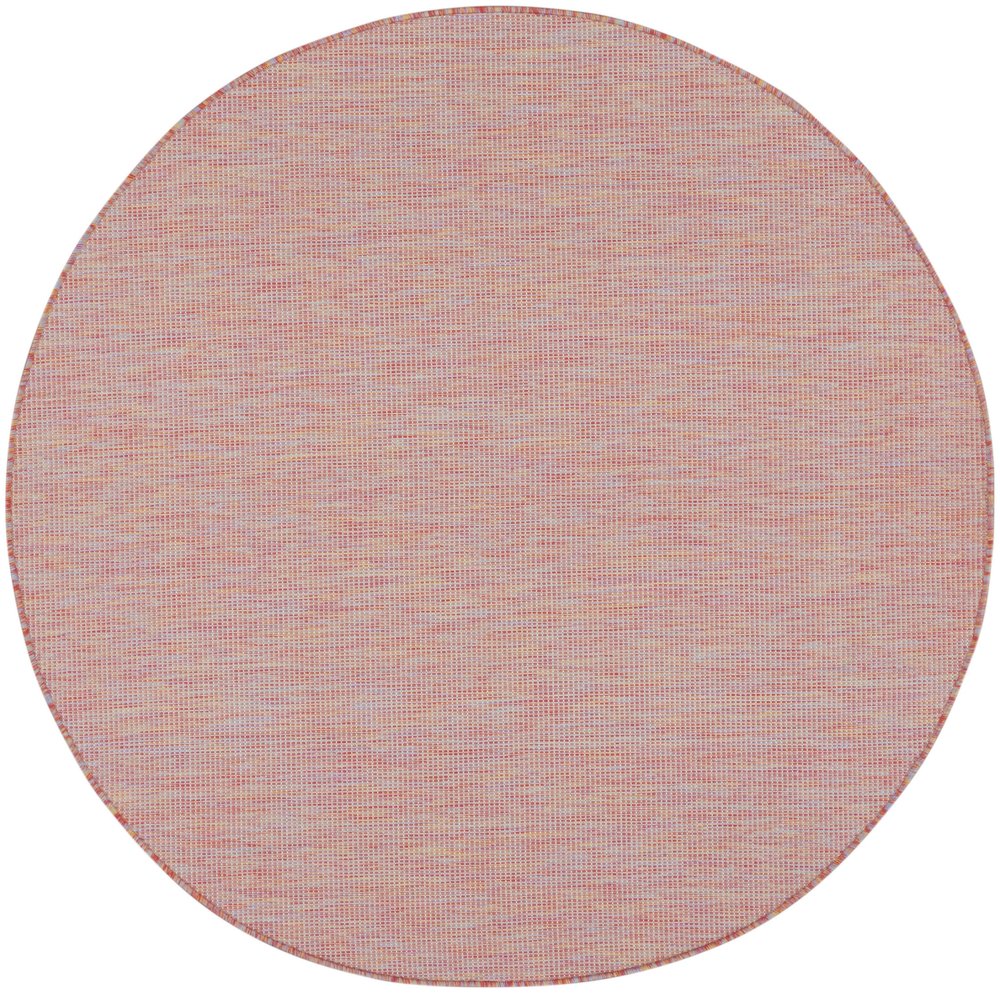 8' Rainbow Round Indoor Outdoor Area Rug