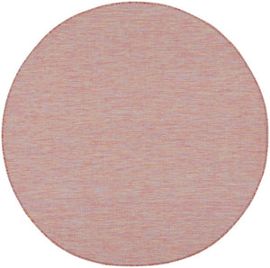 8' Rainbow Round Indoor Outdoor Area Rug