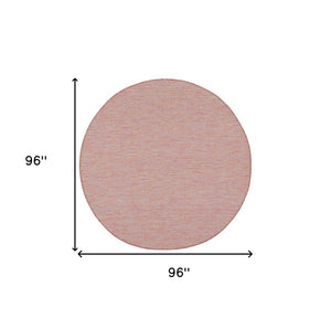 8' Rainbow Round Indoor Outdoor Area Rug