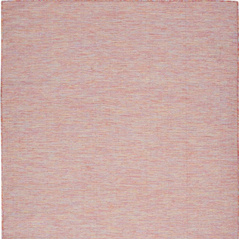 6' X 9' Dark Red Indoor Outdoor Area Rug