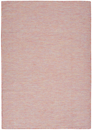 6' X 9' Dark Red Indoor Outdoor Area Rug