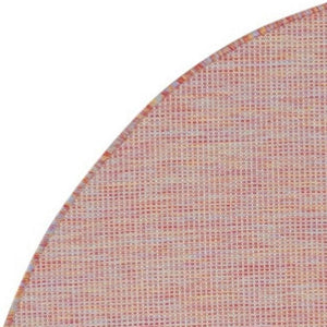 6' Dark Red Indoor Outdoor Area Rug