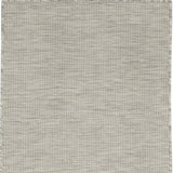 8' Gray Power Loom Runner Rug