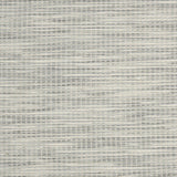 8' Gray Power Loom Runner Rug