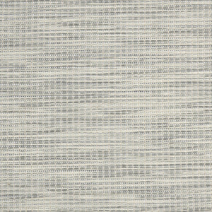 6' Gray Round Power Loom Area Rug