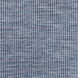 8' Navy Blue Power Loom Runner Rug