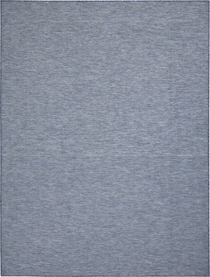7' X 10' Navy Blue Indoor Outdoor Area Rug
