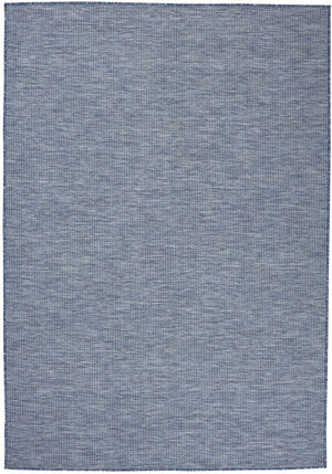 4' X 6' Navy Blue Power Loom Area Rug