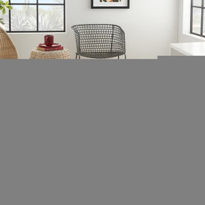 4' X 6' Terracotta Indoor Outdoor Area Rug
