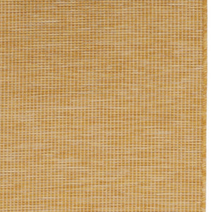 8' Yellow Indoor Outdoor Runner Rug