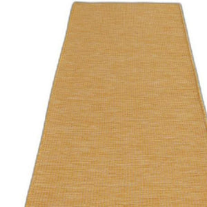 12' Yellow Indoor Outdoor Area Rug