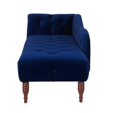 Samuel - Tufted Roll Arm Chaise Lounge by Couch.com