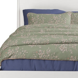 White Solid Wood Queen Bed Frame