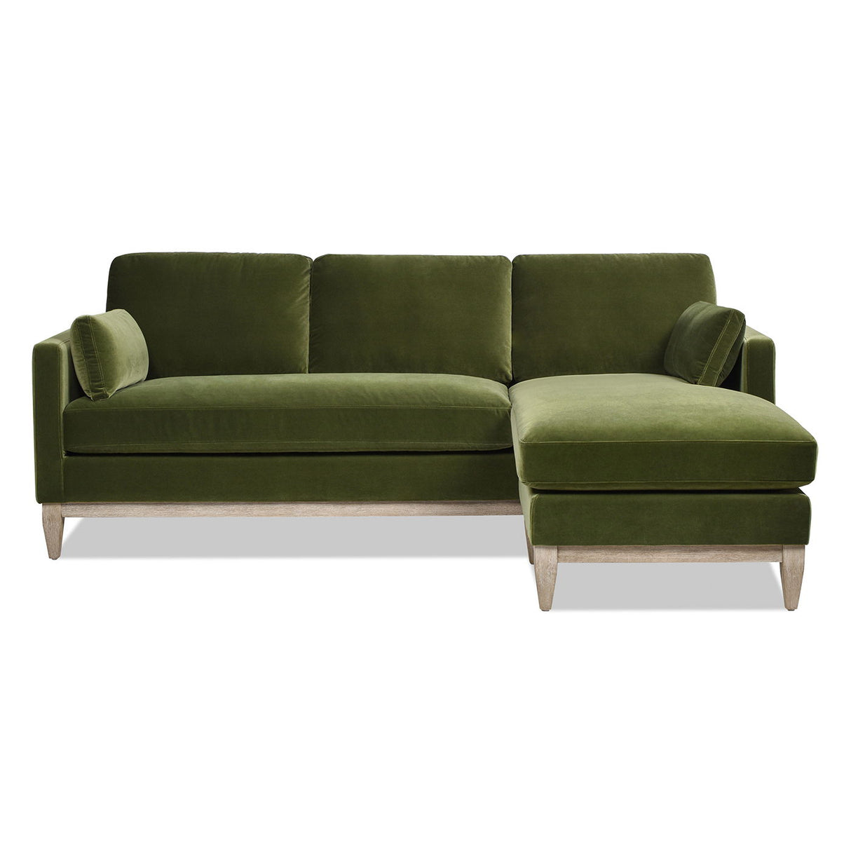 Knox - Modern Farmhouse Reversible Chaise Sectional Sofa by Couch.com