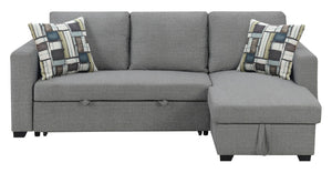 Pensole - Reversible Pop - Up Sleeper Sectional by Couch.com