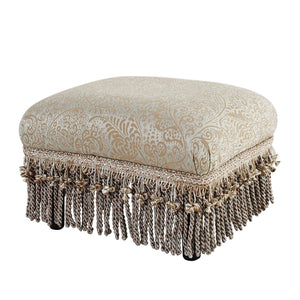 Fiona - Handcrafted Accent Footstool Ottoman by Couch.com