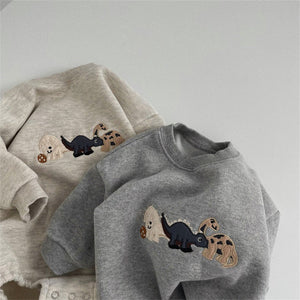 Ins Infant Toddler Korean Style Winter Clothes Jumpsuit