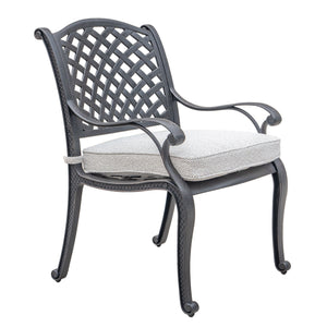 Outdoor Dining Chair With Cushion - Sandstorm by Couch.com