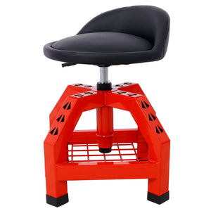 Pneumatic 360 Degree Swivel Stool, Mechanics Rolling Creeper Seat, Heavy Duty Rolling Mechanics Stool, Shop Stool With Casters by Couch.com