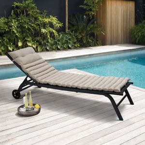 Outdoor Lounge Chair Cushion Replacement Patio Funiture Seat Cushion Chaise - Fabric by Couch.com