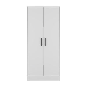 Two Piece White Bedroom Set