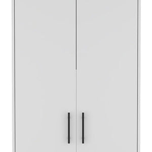 Two Piece White Bedroom Set