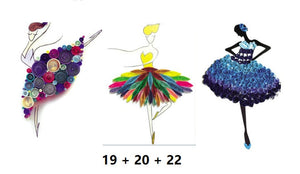 DIY Paper Craft Quill Art Kit