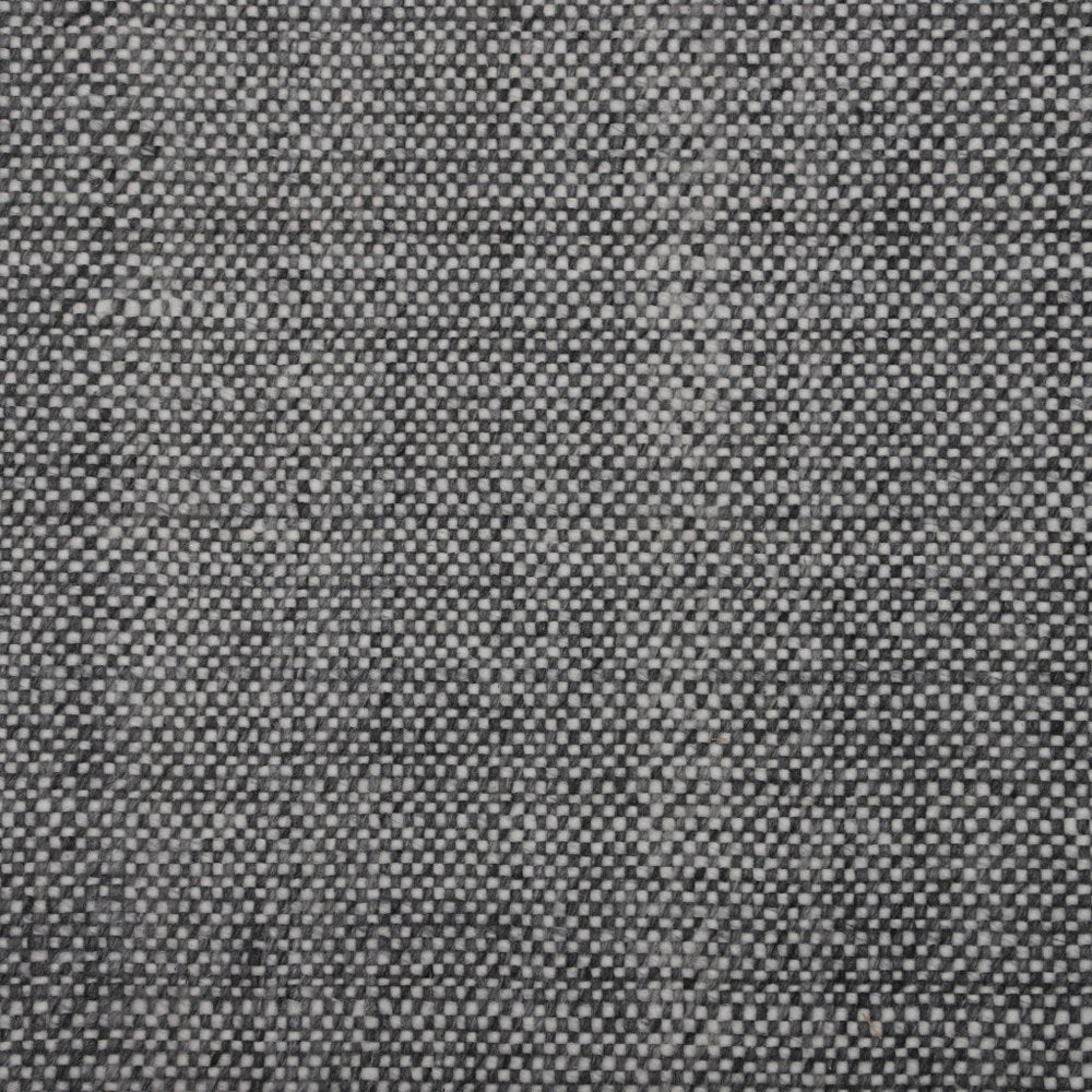 5' X 7' Dark Gray Striped Handmade Indoor Outdoor Area Rug