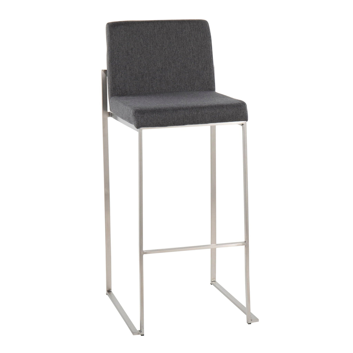 Fuji - Contemporary And Modern Elegance High Back Barstool by Couch.com