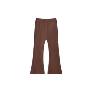 Versatile Casual And Stylish Solid-color Leggings For Little Girls