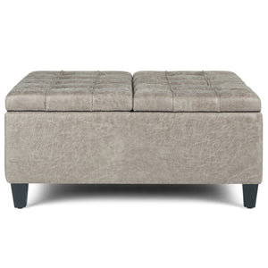 Harrison - Upholstered Coffee Table Storage Ottoman