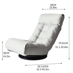 Reclining Chair - Gray by Couch.com