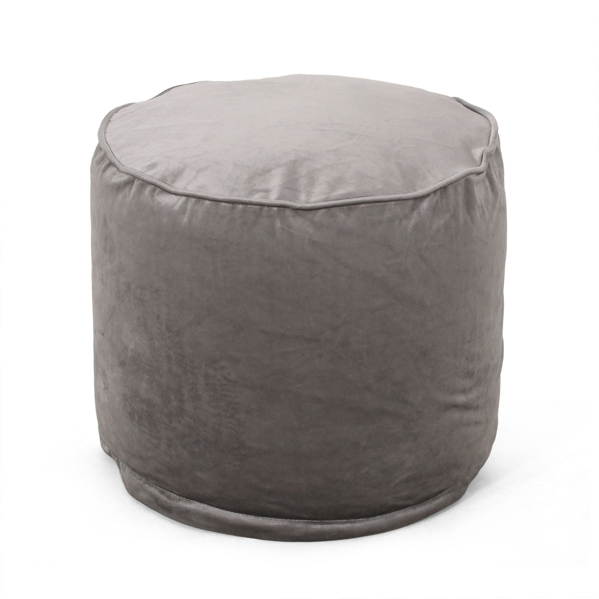Shimon - Cylinder Pouf Ottoman And Floor Cushion by Couch.com