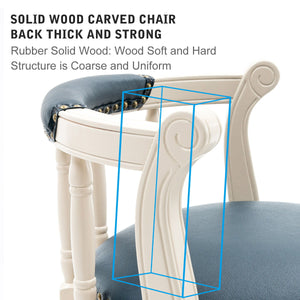 Leather Wooden Bar Stool by Couch.com