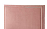White Solid Wood Twin Upholstered Faux Leather Bed Frame with Nailhead Trim